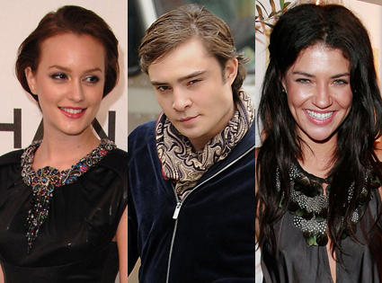 Leighton Meester, Ed Westwick, Jessica Szohr Leighton Meester, Ed Westwick, Jessica Szohr